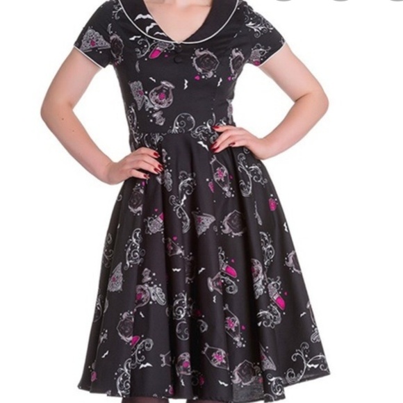 Hell Bunny Dresses & Skirts - Hell Bunny Kalonice diner dress size small